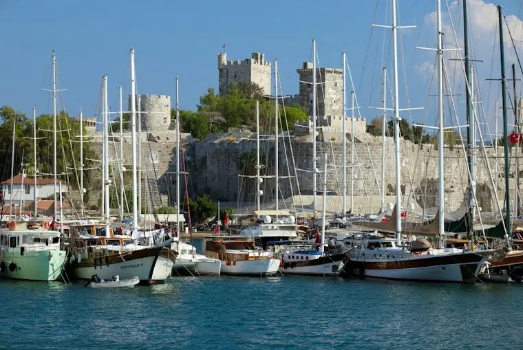 Bodrum Kalesi ve marina