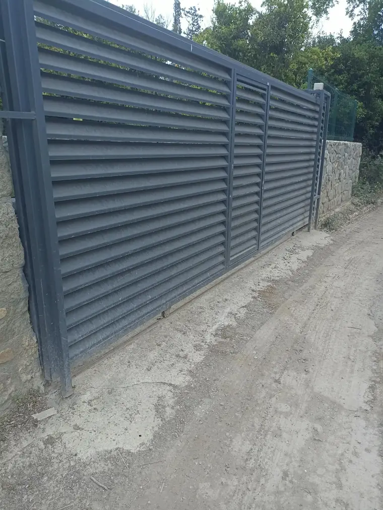 Yatay Panjur Otomatik Sürgülü Kapı